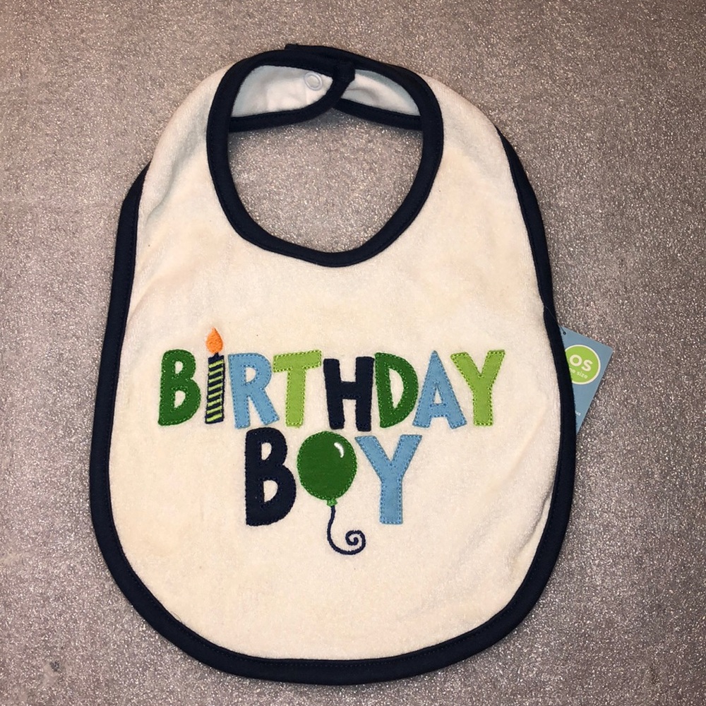 🎂Carter’s Birthday Boy OS Bib - Picture 1 of 4